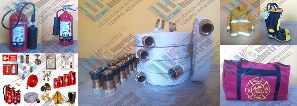 Mangueras y Chiflones  contra Incendio
